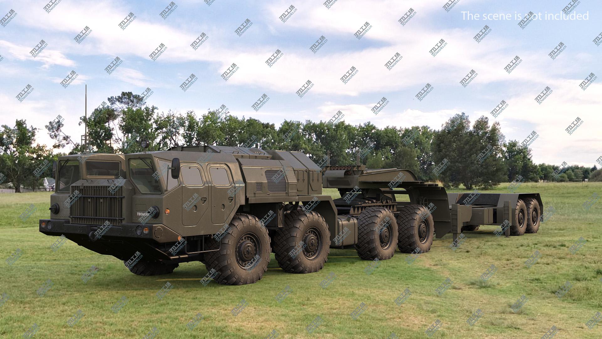images/goods_img/20210313/MAZ 7410 with Semi Trailer Green Rigged 3D/5.jpg